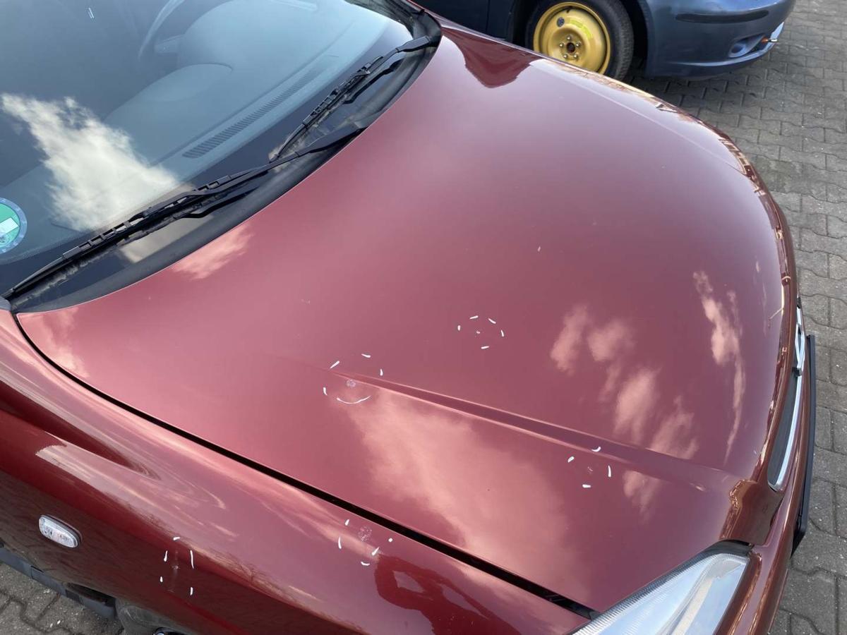 Opel Astra G original Motorhaube Z549 Marseillerot Bj.1999